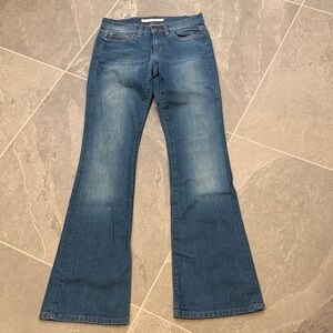 Joe's Jeans Blue Flare Wide Leg Jeans